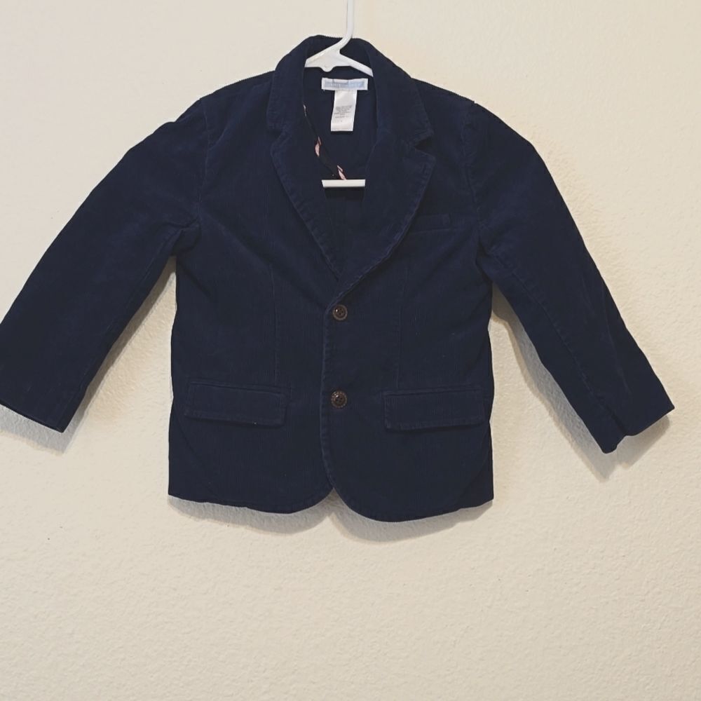 Janie and Jack Boys velvet blazer 4